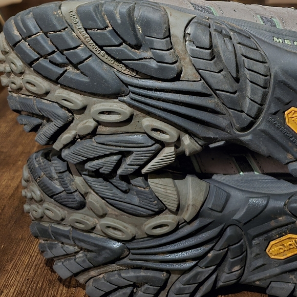 Merrell Moab Vent 2 Dry Drizzle Mint  Women’s Trail Hiking Shoes Size 8 - Picture 10 of 12